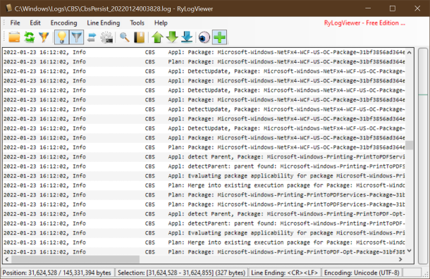 RyLogViewer
